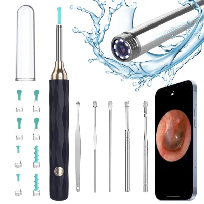 Wireless Y-201 1080P Ear Pick Tool Camera Earwax Removal Wifi Ear Cleaning Otoscope With Light Ear Cleaning Kit