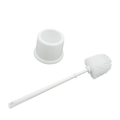 16-Inch Durable Toilet Brush with Storage Holder Bowl Brush with Caddy for Effective Cleaning