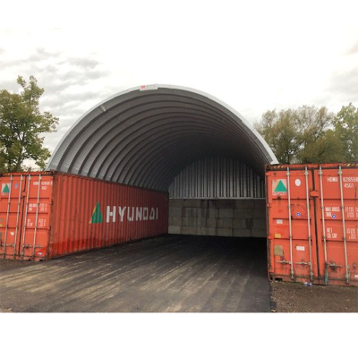 Fabric Storage Building Industrial Shelter Container Shelter for Storage Shelter Garden Metal
