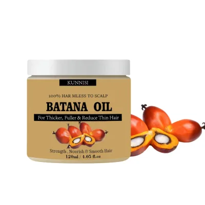 100% Batana Oil Herbal Organic Vegan Natural Ingredients Hair Growth Leave-in Conditioner Hair Butter