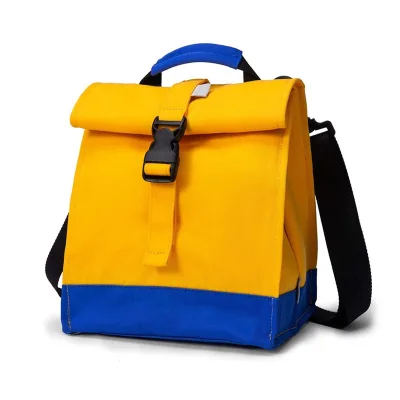 Best Selling Leopard Pattern Polyester Soft Cooler Bag with Zipper Closure Waterproof Folding Thermal Insulation