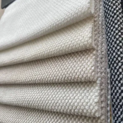 100% Polyester Cross Pattern Embossed Waterproof Stain Resistance, Flame Retardant Velvet Fabric for Sofa, Furniture, Upholstery