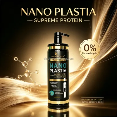 Supreme Nanoplastia Zero Formaldehyde Hair Treatment Natural Extracts Best Straighten Smooth Effect No Irritation
