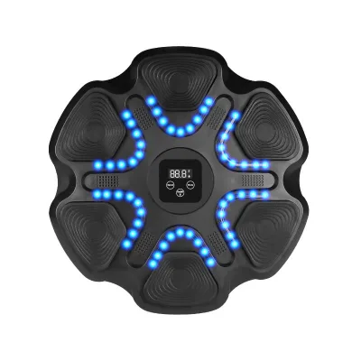 Custom Logo LED Count Boxing Music Target Machine Rubber Punching Pad for Reaction Training Professional Products