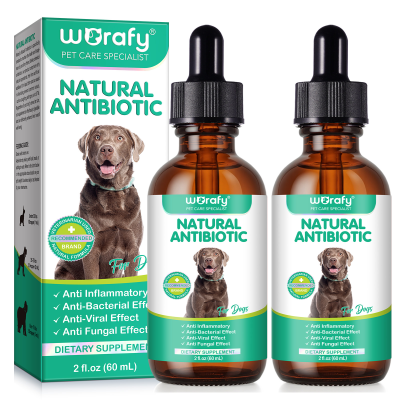 Worafy Antibiotic Pure Natural Anti Inflammatory Drops Anti Fungal Effect Pet Anti Coughing Antibiotic Drops