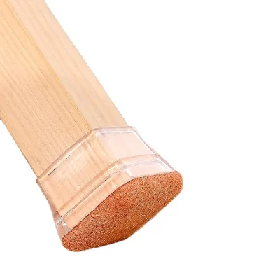 Square Chair Leg Floor Protectors with Felt Table Glides Feet Pads Available in All Sizes