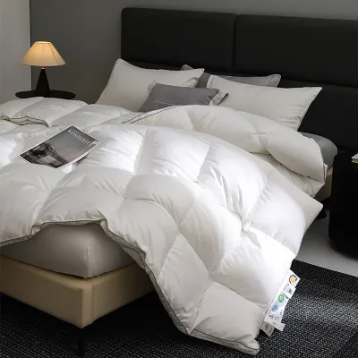 Factory Direct Single Bed Anti-Leakage Fabric Institutional Hotel Quilt for Hotel Projects