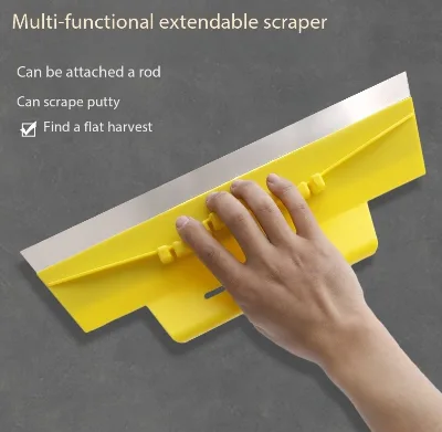 Flexible Thin Blade for Wallpaper Removal Car Window Tint Peeling and Surface Contaminant Scraping Stainless Steel Scraper