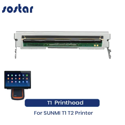 Original Thermal Printhead New for Sunmi T1 T2 Label POS Printer Cash Register Print Head 203dpi Printer Head Printer Parts