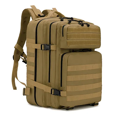 Low MOQ 900D Oxford Tactical Backpack 45L Molle Pouch Assault Pack Camping Tactical Backpack Bag