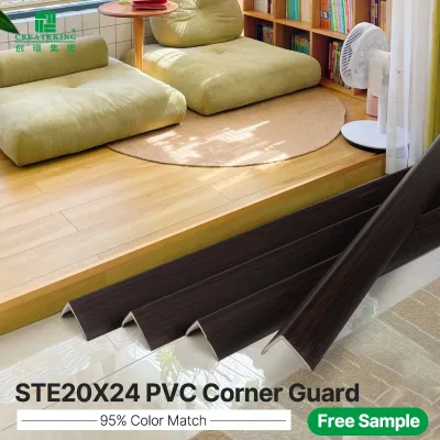 PVC Corner Guard Peel & Stick Wall Edge Protector Waterproof L Shape Decor Line