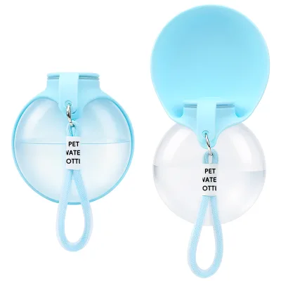 Premium OEM ODM 360ml BPA Free PP Material Foldable Silicone Portable Leak-proof Dog Hydration Water Bottle