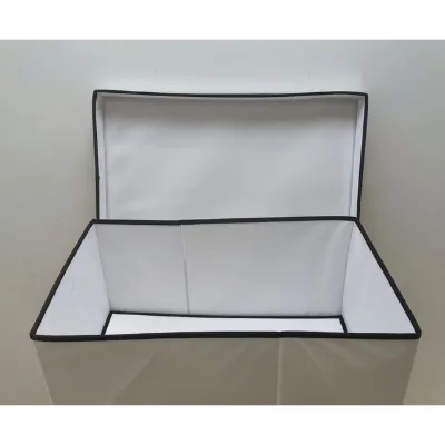 Large Capacity Foldable Non-Woven Storage Box,Space-Saving Durable for Home Office, Practical Storage,Accept custom size and color