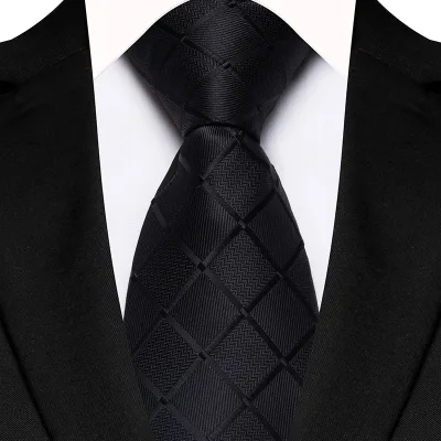 New Year Tie Red Navy Green Grid Plaid Luxury Necktie for Men Women 8cm Custom Jacquard Wedding Party Italy Design Cravate
