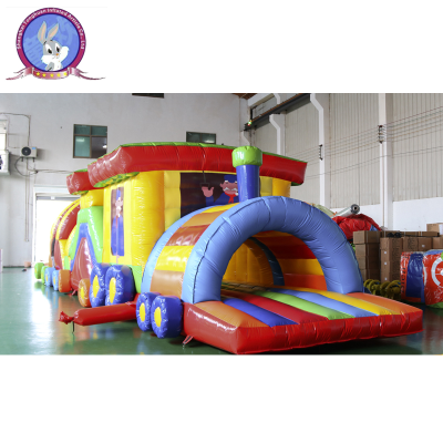 Inflatable Obstacle Course Bouncing Jumping Games for Sale