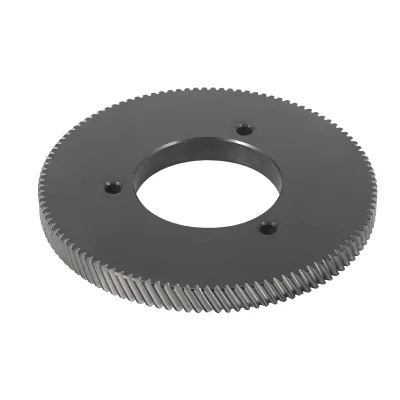 Factory-Customized Stainless Steel Powder Metallurgy OEM Custom Pinion Steering Helical Gear with Motor Bearing for Spare Parts
