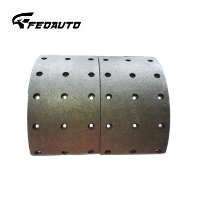 Brake Lining 19463 16 Holes Oem 1946301 BT59 Truck Rear Shoe Brake Lining 19463