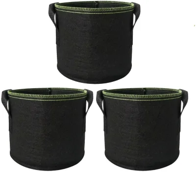 Biodegradable Eco-Friendly Nursery Plant Grow Bags Nonwoven Fabric Seedling Pots Garden Felt Pots Planting Nonwoven Fabric Bag