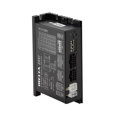 ICAN SS57 High Torque Micro Stepper Motor Driver Controller 24-75V 7A Closed Loop Nema 23 CE Certified CNC 50W SM57 IP20 Smooth