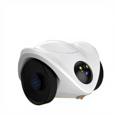 Commercial Android AI-Powered Pet Camera Auto Feeder Smart Dog Treat Snack Feeding Pet Companion Robot Laser Walk Kids