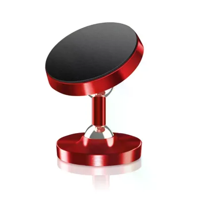 Dual Ball Stainless Steel Magnetic Suction Gym Phone Holder Durable Durable Dual Metal Navigation Bracket for Mobile Car Use