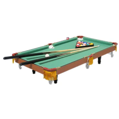 Wholesale Mini Pool Table Portable Children's Billiard Set with Solid Wood Legs for Family & Friends for Home Use