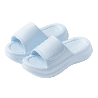 Beijiaxin Pancake-style Thick-soled EVA Indoor Women All Seasons Comfortable Anti-slip Soft Bottom No-Squeaking