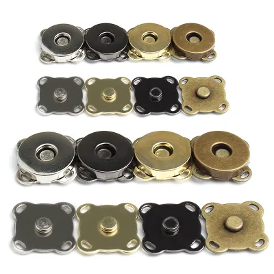 Factory Supply Closure Snap Magnetic Button Invisible Magnetic Button Clothes Magnetic Concealed Button for Clothing Accessories