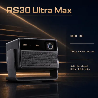 N-XGIMI RS30 Ultra Max 5500 lm Triple Laser 4K Mini Projector Proyector DLP Video Projectors with TV Stick for Global Version