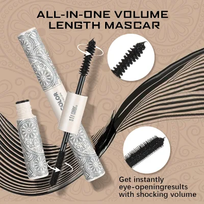 New Styling Custom Private Lash Cosmetic, Wholesale Quick Dry Resistant Long Lasting Waterproof Mascara for Daily Eye Makeup