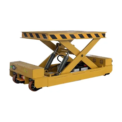 Electric Flatbed Trolleys with Lift