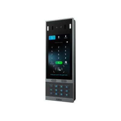 SIP I67 Face Recognition Video Door Phone with a 7-inch IPS Touch Screen for Community, Apartment and Office Building