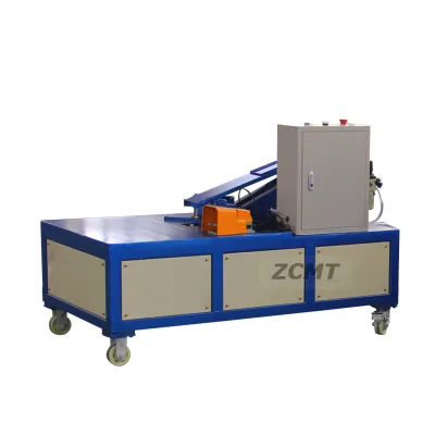 Zhongchi China Factory Pneumatic Corner Code Installation Machine Motor 1.5W Power 0.5-1.5mm Sheet Thickness for Duct Making