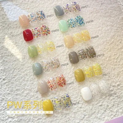 Custom Private LOGO Glitter Powder Beauty Salon Nail Equipments Bulk Nail Pigment Powder