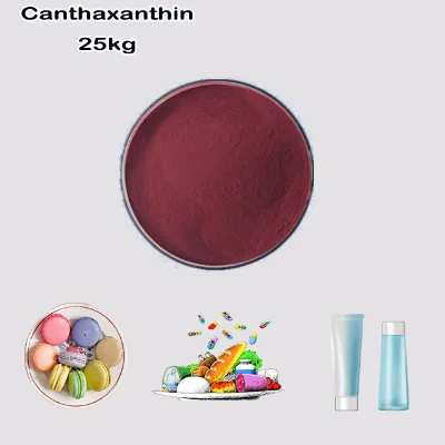 Food Color Pure Canthaxanthin Hot Sale High Quality 99.3% Canthaxanthin CAS 514-78-3 Cosmetic Raw Material for Natural Pigment