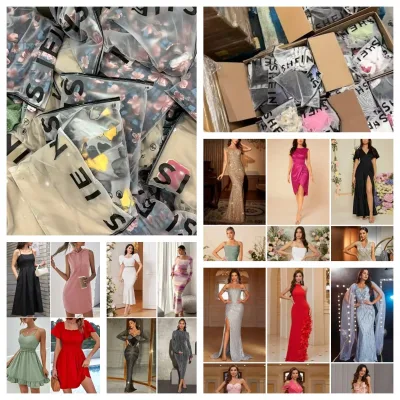 2026 Vestidos Para Mujer Sheinees High-quality Summer Inventory Clothing Wholesale Mixed Womencasual Dress Factory Sales China