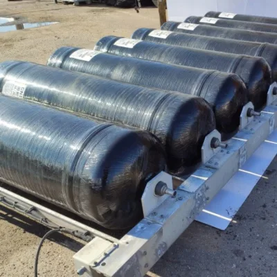 ISO11439 & ECE R110 Certified Type 3 CNG Tank with Durable Steel Liner