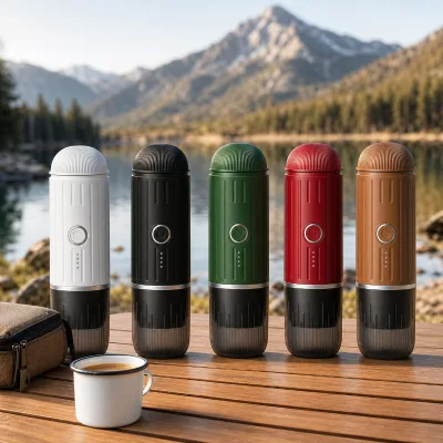 20bar High Pressure Coffee Maker with Powerful Grinding Extraction for Rich Crema Smooth Full-Bodied Coffee Taste
