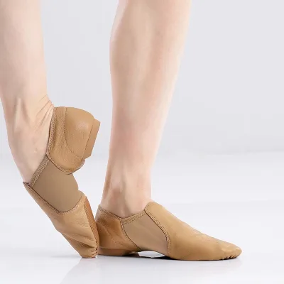 Wholesale Unisex Jazz Shoes Leather Soft Dance Sneakers Adult Soft-soled Exercise Jazz Shoes