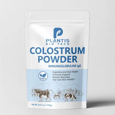 OEM Bovine Colostrum Pure Gut Health Supplement Bulk Powder Immune Support Colostrum