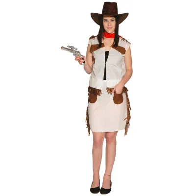 Wholesale Halloween Party Western Cowboy Fancy Dress Cosplay Cool Wild West Cowgirl Costume for Women