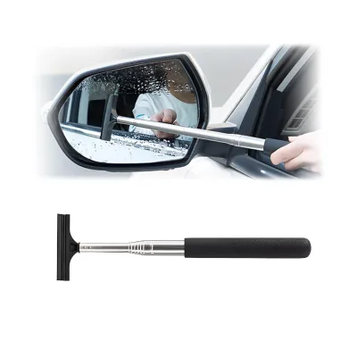 CARCATICZ Portable Long Handle Mini Squeegee for Retractable Car Mirror Squeegee for Shower Glass Door Car Side Mirror Squeegee