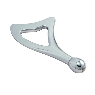 Healthy Stainless Steel Gua Sha Pen Acupoint Facial Massager for Relaxation Face Application