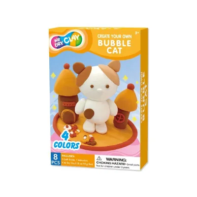OEM hot selling Air Dry Clay for Bubble cat Air Dry Clay Kit for kids DIY gift for kids