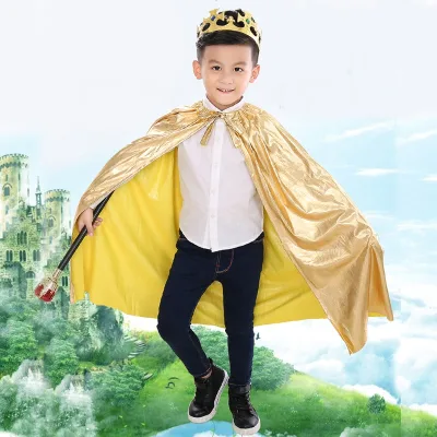 Christmas Costume Princess Superhero Cape Children's New Year Costume Coats