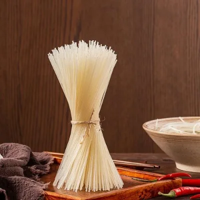 Rice Noodles Factory Supply Asian Vermicelli Instant Dry Noodles in Bags for Camping Outdoor Meals Export OEM 500g
