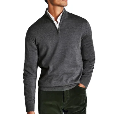 Wholesale Custom Premium Quick Dry 1/4 Zip Pullovers Quarter Zip Pullover Golf Quarter Zip Pullover