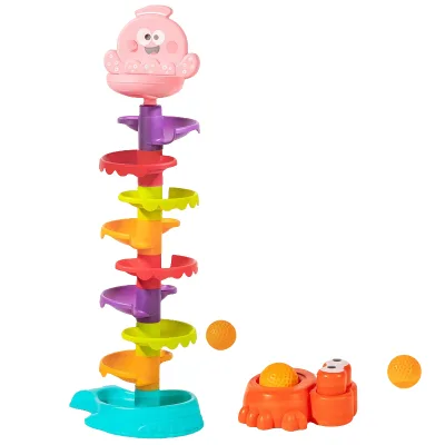 Wholesale Crab Ball Shoot Machine Track Slide Interactive Brain Game 9th Floor Octopus Slide Manufacturer Bulk Purchase