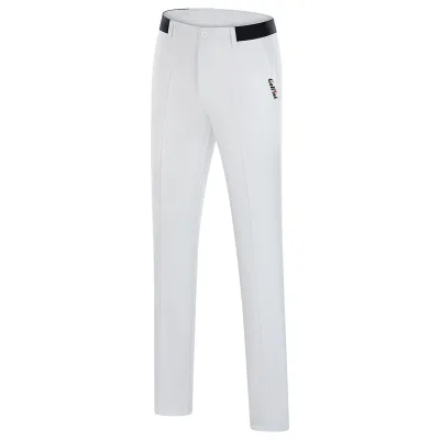 Unisex Design High-Quality Lightweight With Slight Stretch Quick-Dry Wrinkle-Free Color-Blocked Waistband Golf Pants