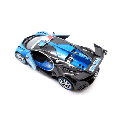 2020 OEM / ODM Simulation of the Mini Model Child Electric Toys Remote Control Police Car With Lights & Opening Door